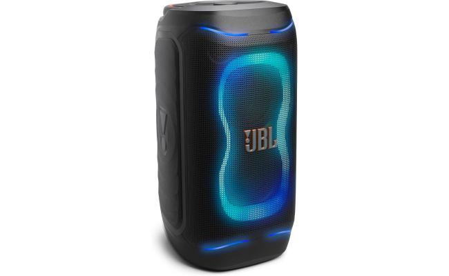 JBL PartyBox 130 - Portable Party Speaker with JBL Legendary Sound, AI Sound Boost, a Dynamic lightshow, Up to 15 Hours of Playtime, and a Foldable Ergonomic Handle (Black)